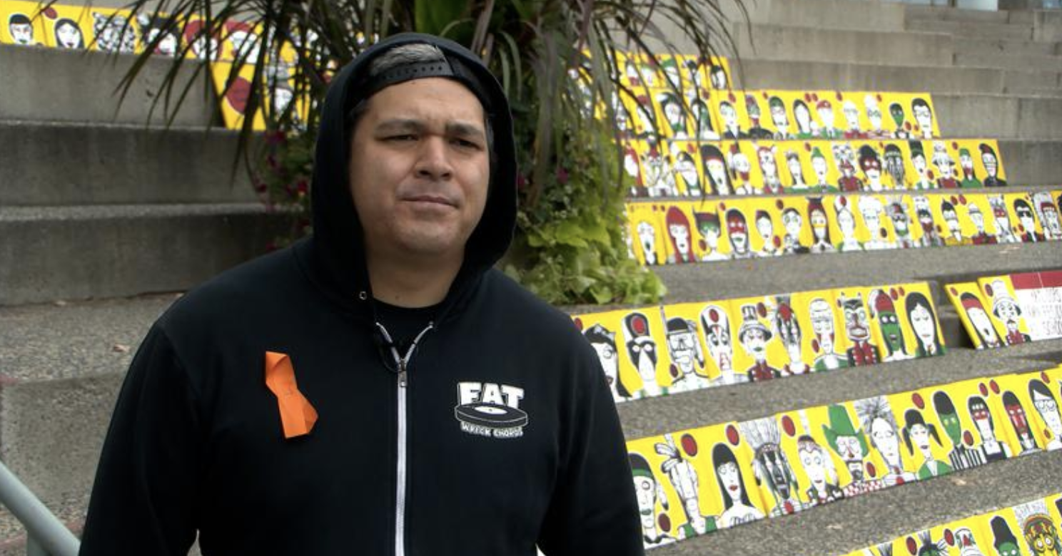 CFJC:Kamloops-born artist paints 215 portraits to commemorate findings at residential school